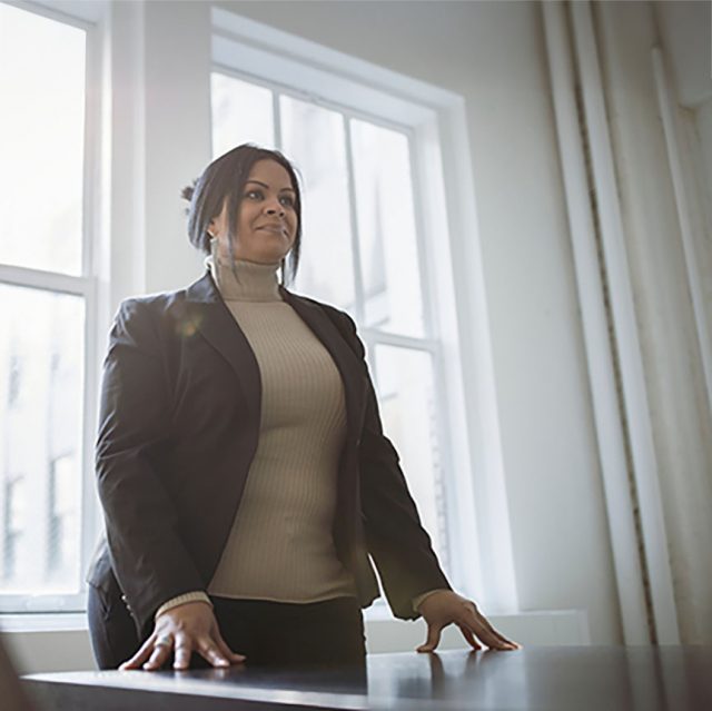 confident woman professional