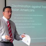 Bill speaking on cultural topics