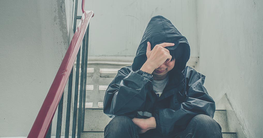 refugee with trauma from immigration enforcement