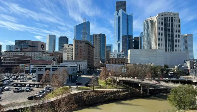 Downtown Houston.